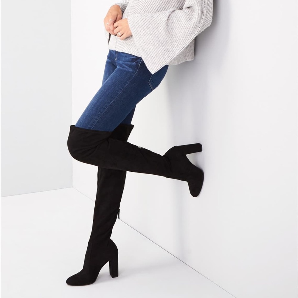 Steve Madden Emotions Stretch Over The Knee Boot